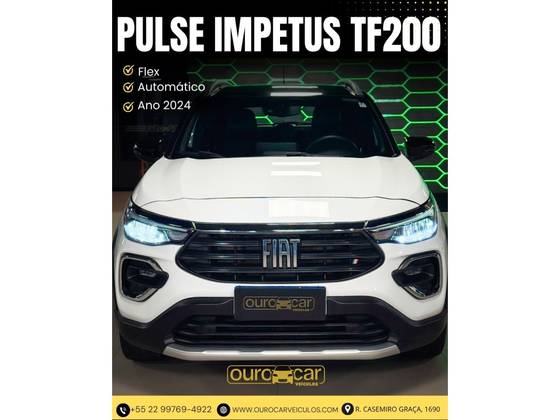 FIAT PULSE 1.0 TURBO 200 FLEX IMPETUS CVT FIAT PULSE 1.0 TURBO 200 FLEX IMPETUS CVT